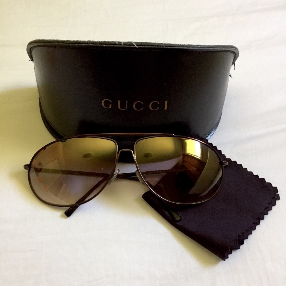 GUCCI aviator sunglasses